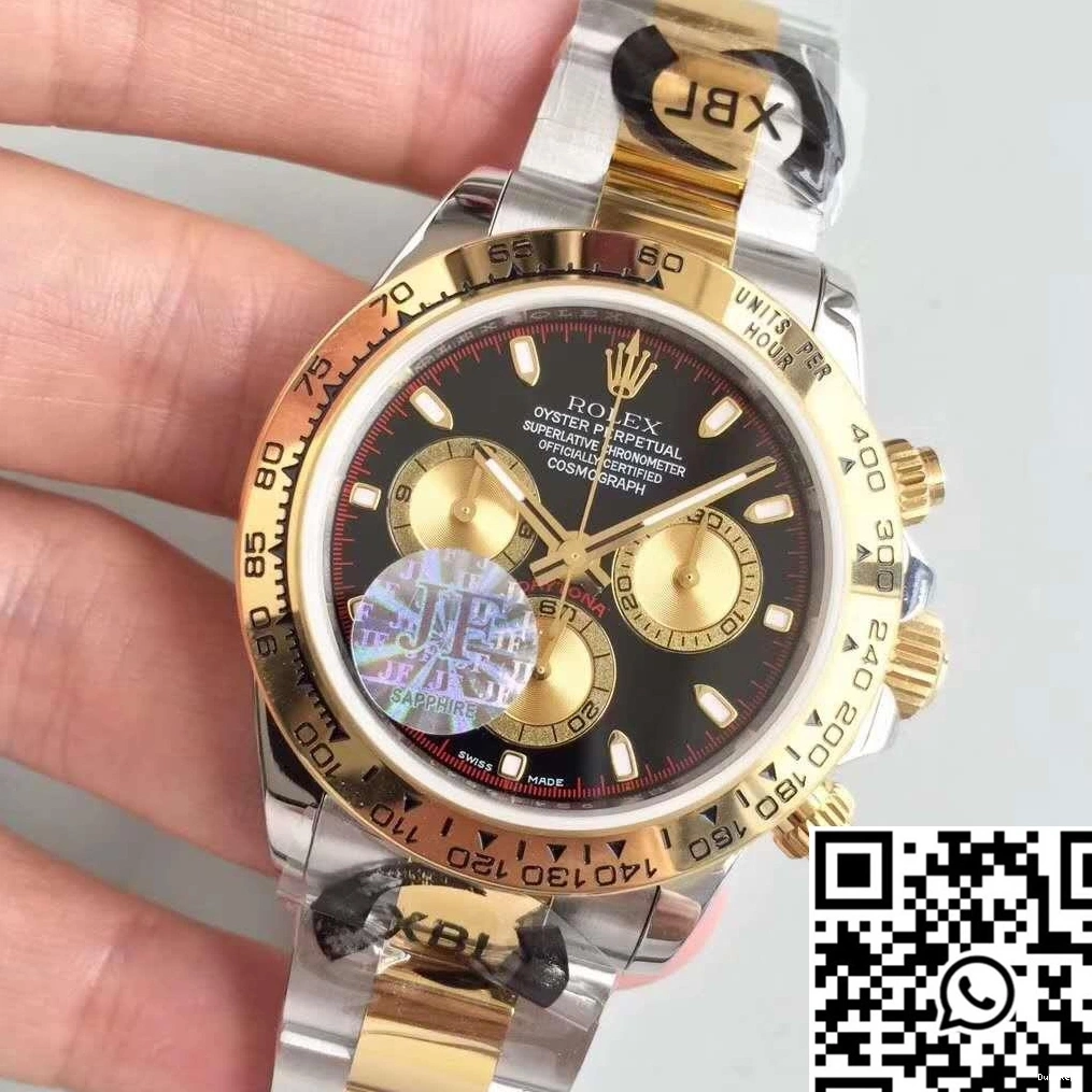 Daytona 116503 Black Dial Rolex Cosmograph Factory JF 0921